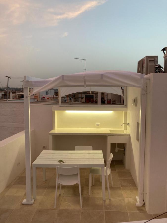 Casa Con Vista A Polignano A Mare Villa Bagian luar foto