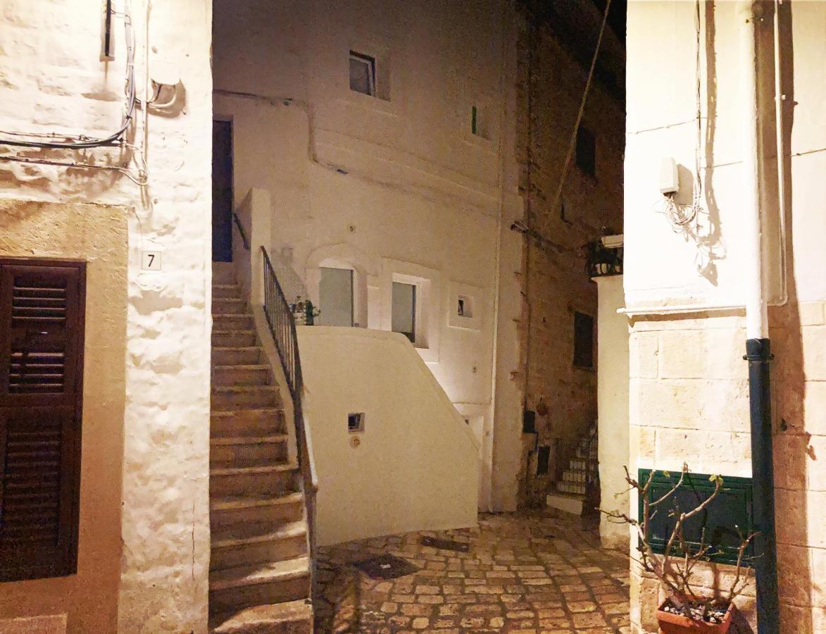 Casa Con Vista A Polignano A Mare Villa Bagian luar foto